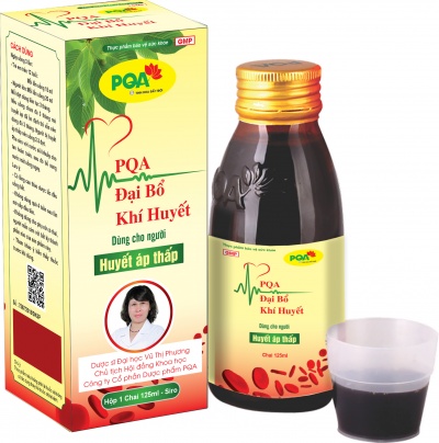 PQA Đại Bổ Khí Huyết - Dùng cho người huyết áp thấp